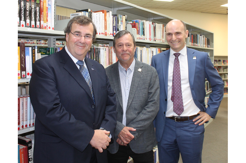 Nouvelle bibliothèque en 2018 à Sainte-Catherine-de-la-Jacques-Cartier