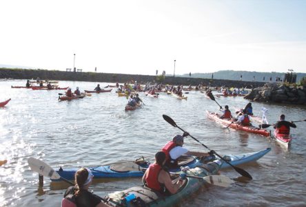 Le Défi kayak 2018 a fait une dernière escale à Portneuf