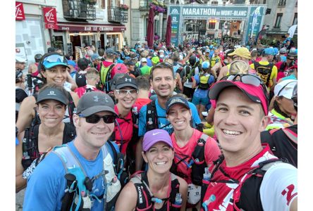 Dix Portneuvois ont couru un marathon – et plus – dans les Alpes