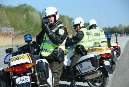 Un motocycliste fuyard repris à Pont-Rouge