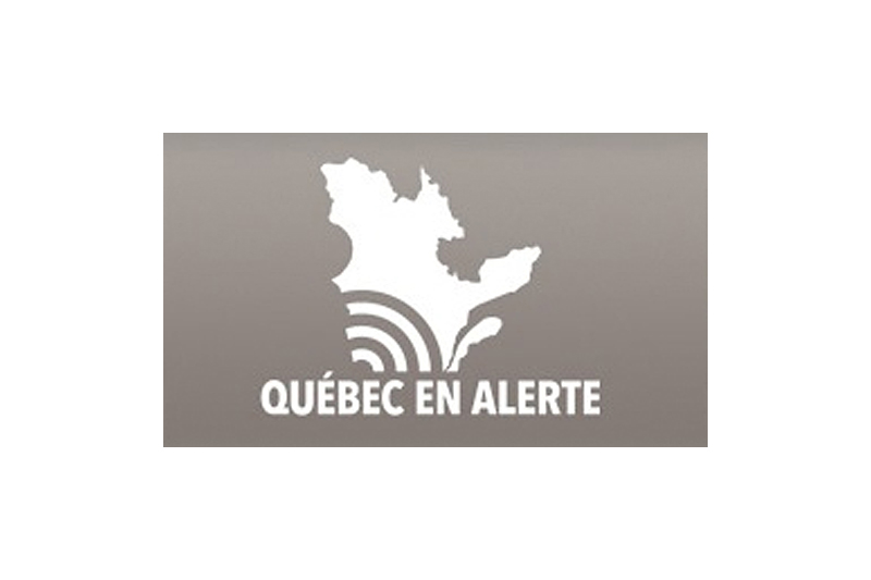 Test d’alerte au Québec à 13h55