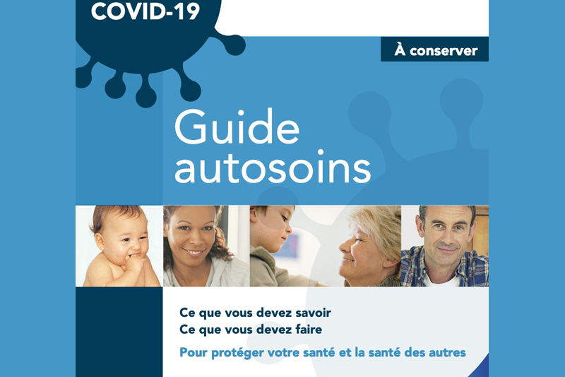 Québec lance le Guide autosoins de la COVID-19 sur le Web