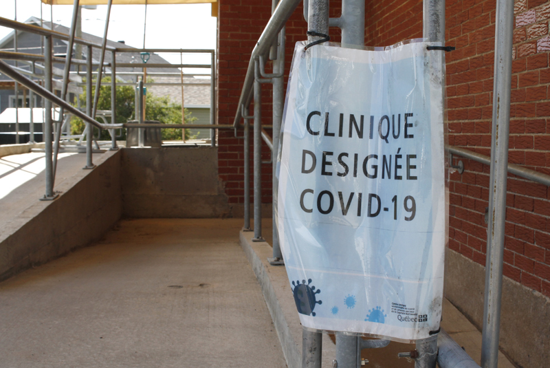 COVID-19 : le centre de dépistage de Donnacona demeure ouvert