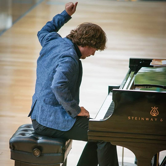 Le pianiste Jean-Michel Dubé en concert privé