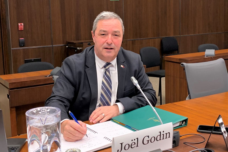 Joël Godin élu vice-président du Comité permanent des Langues officielles