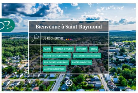 Saint-Raymond a un nouveau site Web