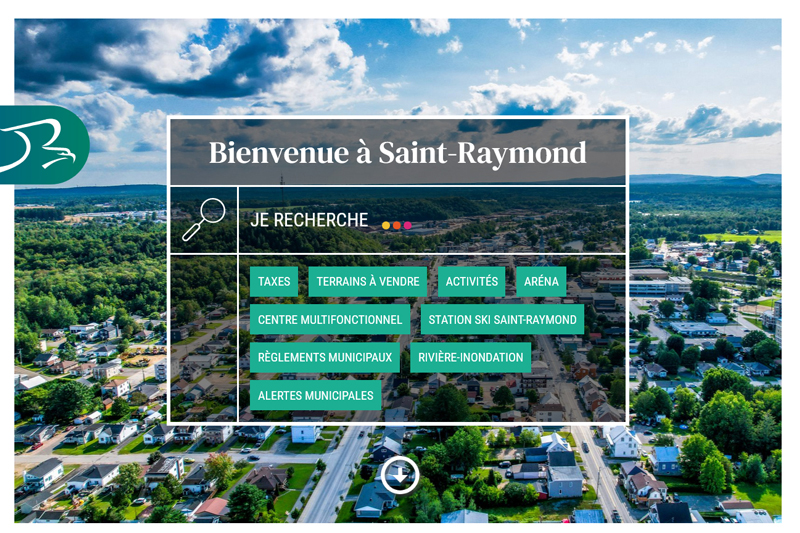 Saint-Raymond a un nouveau site Web