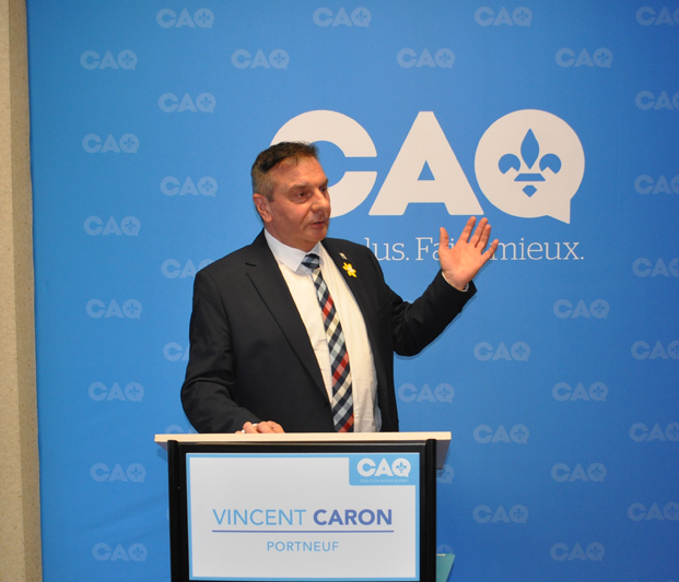 Vincent Caron sollicitera un deuxième mandat