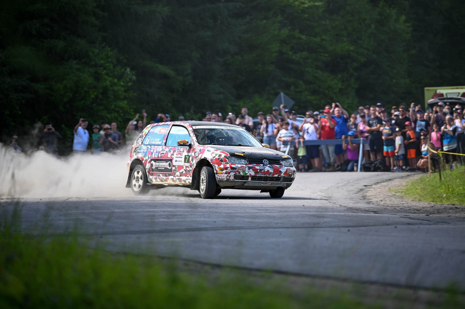Sainte-Christine reçoit le Rallye International de Québec 