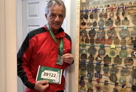 Passionné par les marathons depuis 33 ans, Claude Martel va participer à sa 100e course