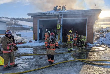 Saint-Ubalde adapte son service d’urgence après l’incendie de sa caserne de pompiers