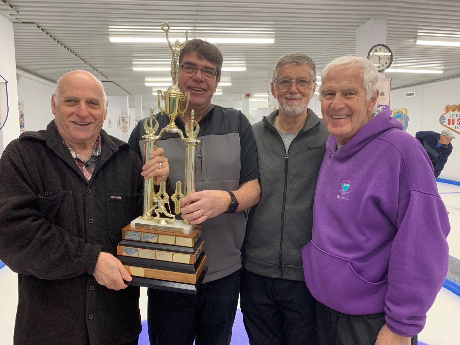 Succès pour le Tournoi Invitation Promutuel du Club curling Portneuf 