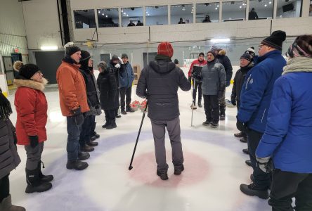 Tout un engouement pour le curling à Saint-Ubalde