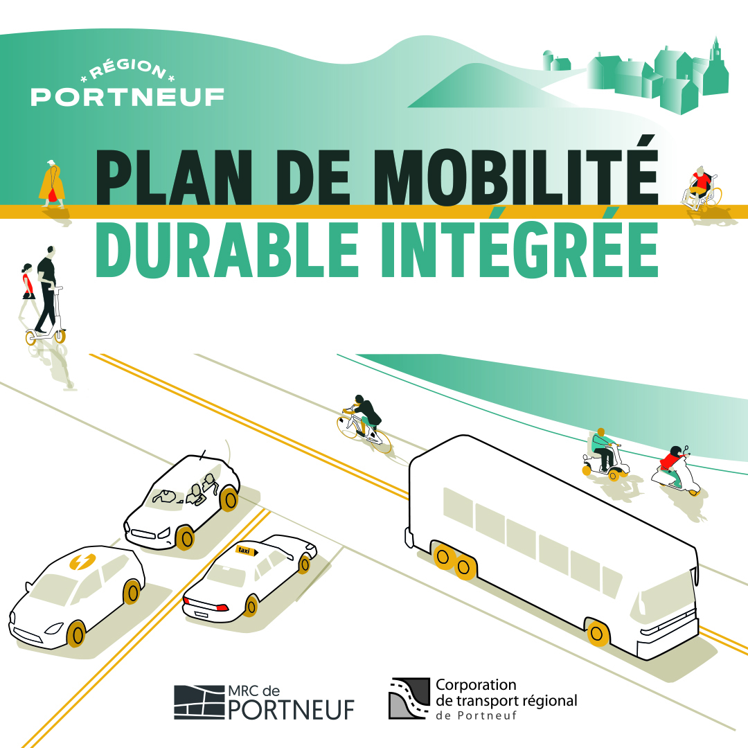 La MRC de Portneuf se dote d’un  plan de mobilité durable intégré