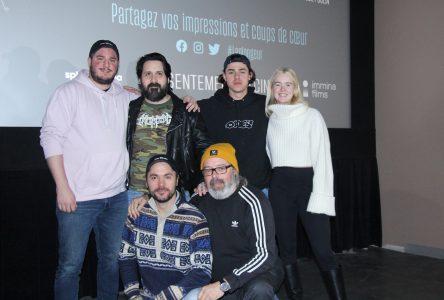 Des acteurs du film Le Plongeur viennent à la rencontre des cinéphiles au Cinéma Alouette 