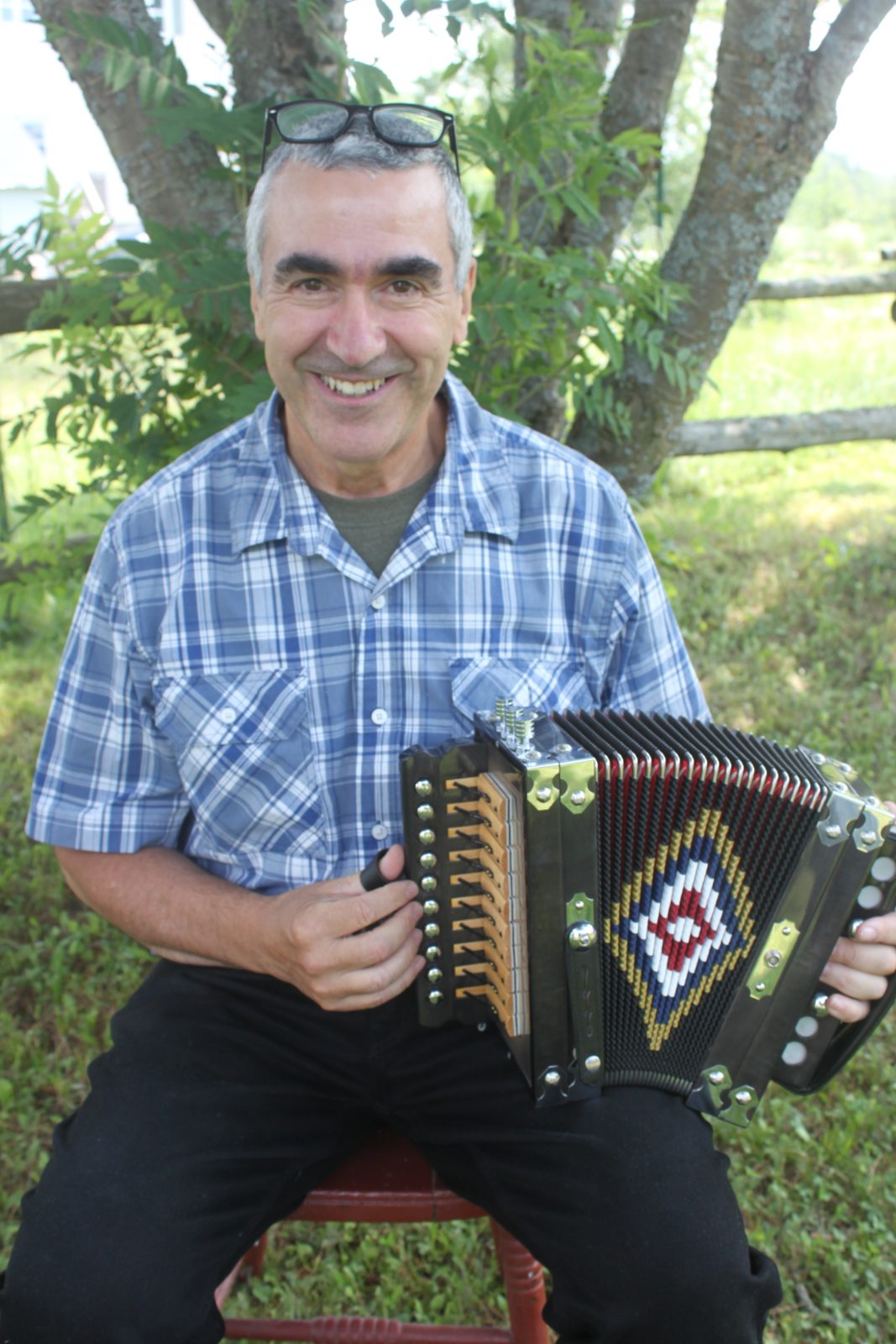 Tony Vézina et l’accordéon, pour vous seulement