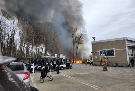 Incendie au club de golf du Grand Portneuf : les activités continuent
